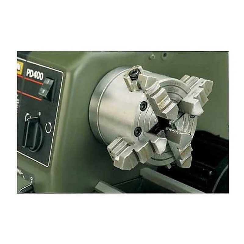 PROXXON PD 400/E - 4 JAW CHUCK INDEPENDENT JAWS