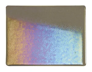 BULLSEYE 1129-31F - KOHLENGRAU IRID RAINBOW 3MM TRASP
