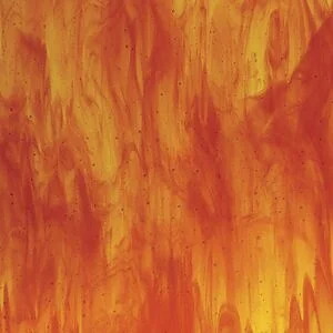 BULLSEYE 2125-30F - GELB ROT D.RLD 3MM STREAKY