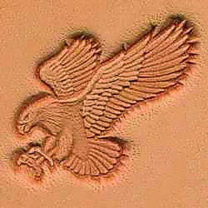 STAMPO 3-D AQUILA ALL'ATTACCO