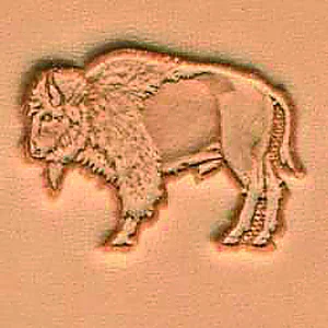 LEATHER 3D STAMP - BISON