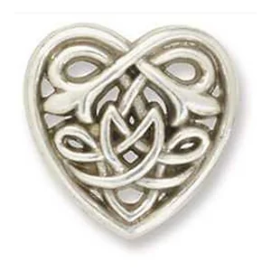 CONCHO 30 MM - CUORE CELTICO - 1 PZ