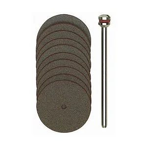 CORUNDUM CUTTING DISKS 22MM - 10PCS