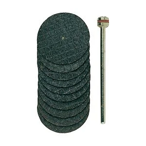ALLUMINIUM OXIDE CUTTING DISKS 22MM - 10 PCS
