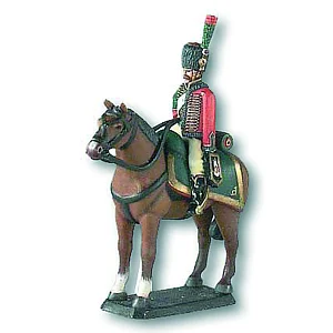 STAMPO PER METALLI GUARDIA NAPOLEONICA A CAVALLO 1805