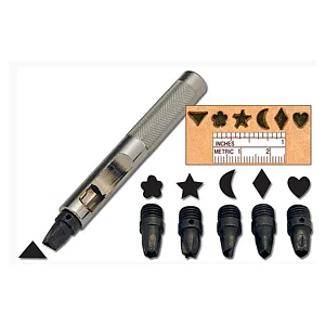 SET PUNZONI CUOIO FORME ASSORTITE
