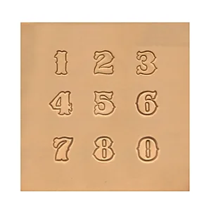 SET NUMERI 12 MM