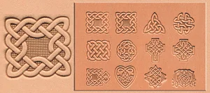 SET 12 STAMPI CELTICI 3-D