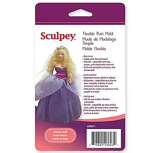 PUSH MOLD FLESSIBILI - WOMAN DOLL