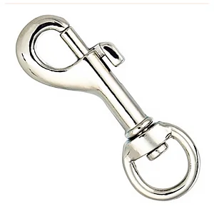 MOSCHETTONE A MOLLA 9MM - NICKEL