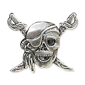 CONCHO PIRATA - 38 X 30 MM