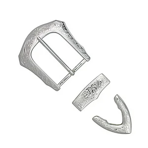 SET FIBBIA DECORATA 19 MM