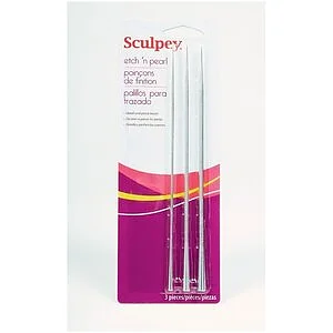 SCULPEY ETCH N PEARL TOOL SET - SET 3PZ