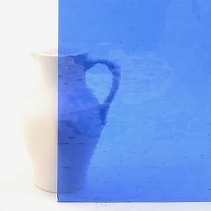 TISCHKATHEDRALGLAS DOM 130-4 - DUNKELBABY-BLAU