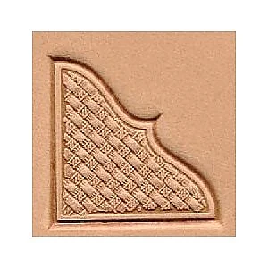 LEDERSTEMPEL 3D - GEFLOCHTENE WINKEL