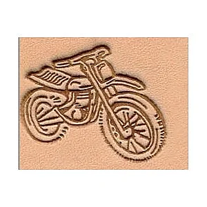 SELLO 3D PARA CUERO - MOTO CROSS