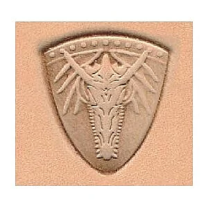 SELLO 3D PARA CUERO - ESCUDO