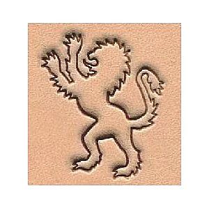 SELLO 3D PARA CUERO - LEÓN RAMPANTE DERECHO