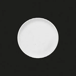 BIZCOCHO DE CERÁMICA BLANCA - PLATO PLANA DE 250 MM