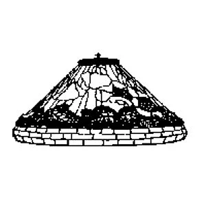 MOLDE PARA LAMPARA ODISSEY T1461 - POPPY CONE 40CM 381UDS