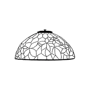 MOLDE PARA LAMPARA ODISSEY T1468 - WOODBINE DOME 40CM 225UDS