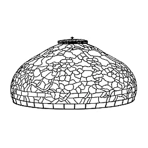 ODISSEY LAMP MOLD T1506 - NASTURTIUM 56CM 798PCS