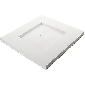 STAMPO FUSIONE - PIATTO QUADRO GRANDE