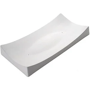 STAMPO FUSIONE - SLUMPER RETTANGOLARE 37 X 18,5 X 4,7 CM