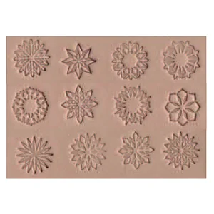12 STK STEMPEL SET GEOMETRISCH