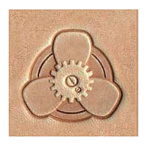 LEATHER 3D STAMP - PROPELLER