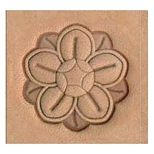 LEATHER 3D STAMP - LITTLE ROSE