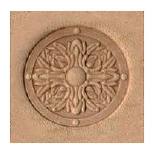 LEATHER 3D STAMP - FLORAL