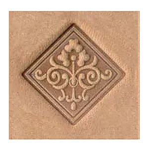 LEATHER 3D STAMP - PARCHMENT