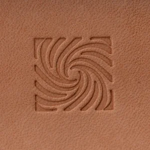 GEOMETRIC LEATHER STAMP - K135