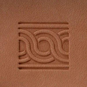 GEOMETRIC LEATHER STAMP - K137