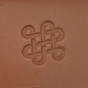 GEOMETRIC LEATHER STAMP - K141