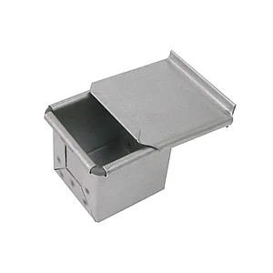 METAL BOX WITH LID - 66 X 66 X 60 MM