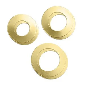 ASSORTIMENT RONDELLE LAITON ÉP. 1.2MM - - 3 PCS