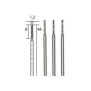 MICRO-SPIRALBOHRER (HSS-STAHL) 12 MM 3 STÜCK