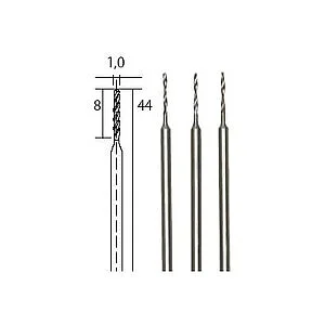 MICRO-SPIRALBOHRER (HSS-STAHL) 10 MM 3 STÜCK