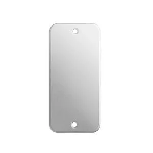 TARGHETTA C. FORI ALKEME SP. 1.2MM - 22 X 40MM - 3 PZ