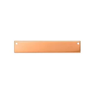 STRISCIA C. FORI RAME SP. 1.0MM - 6 X 38MM - 10 PZ