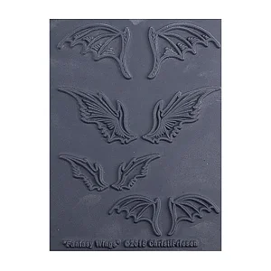 CHRISTI FRIESEN TEXTURE STAMP - FANTASY WINGS