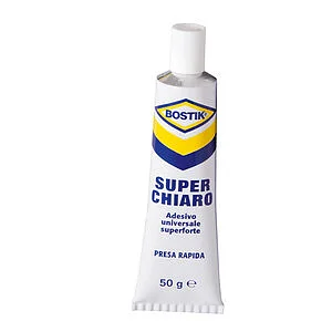 ADESIVO SUPERCHIARO UNIVERSALE BOSTIK TRASPARENTE 50 GR