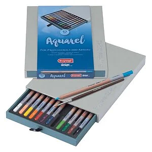 SET 12 MATITE ACQUARELLABILI BRUYNZEEL