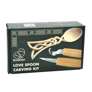 KIT INTAGLIO LEGNO - LOVE SPOON