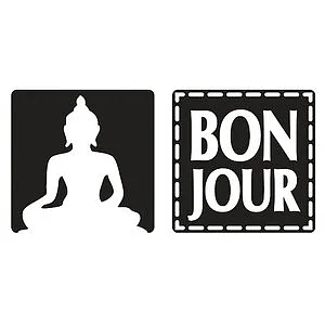 SET 2 TIMBRI PER SAPONE - BONJOUR BUDDHA 25 X 25 MM