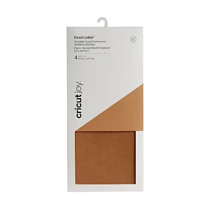 CRICUT JOY PAPEL ESCRIBIR ADHESIVO CORCHO 14X30 CM - 4 UDS