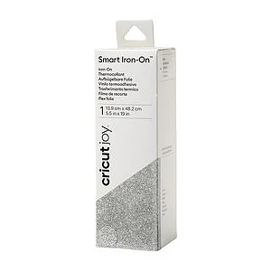 CRICUT JOY SMART IRON-ON - GLITTER PLATA 14X60CM
