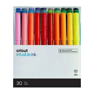 MARCADOR CRICUT INFUSIBLE-INK - SET 30 MARCADOR 0.4MM